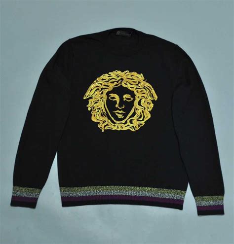 versace pullover medusa|why does Versace use medusa.